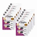 Charles Leonard Standard Color Staples, No Color Choice, 2000 Per Set, 24000PK 80262